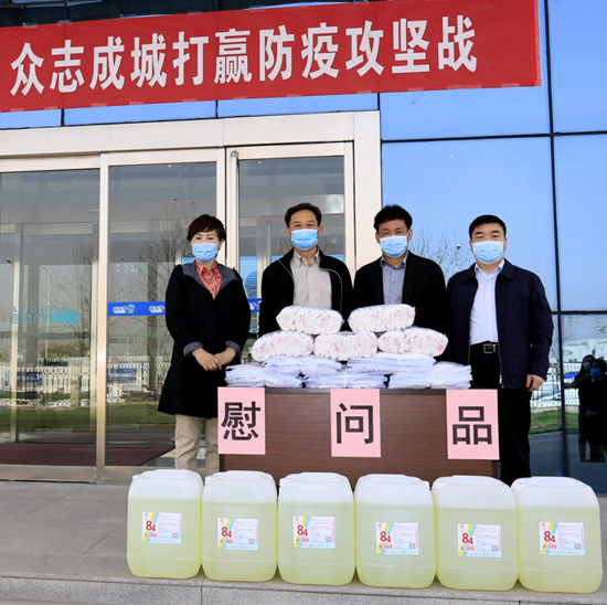 鄭州市人大副主任孫黎、市政府副市長李喜安一行 蒞臨花花牛開展“三送一強”活動
