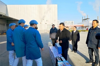 春節(jié)送溫暖，慰問暖人心丨集團(tuán)黨委書記、董事長慰問春節(jié)期間堅守崗位的一線職工